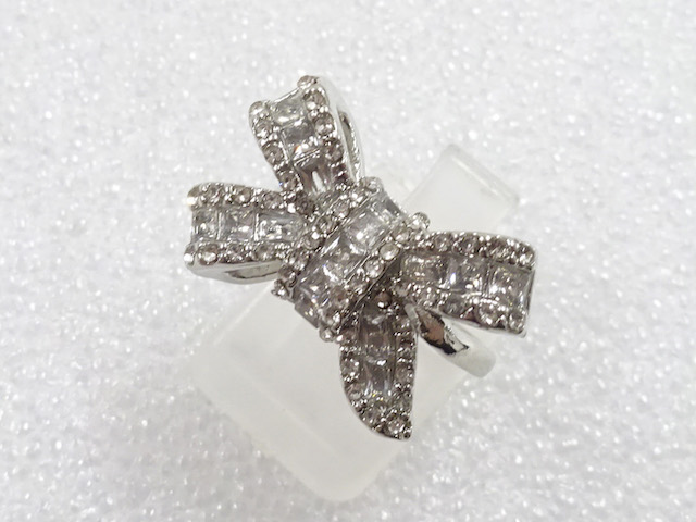 CRYSTAL FASHION RING / JP SIZE 8